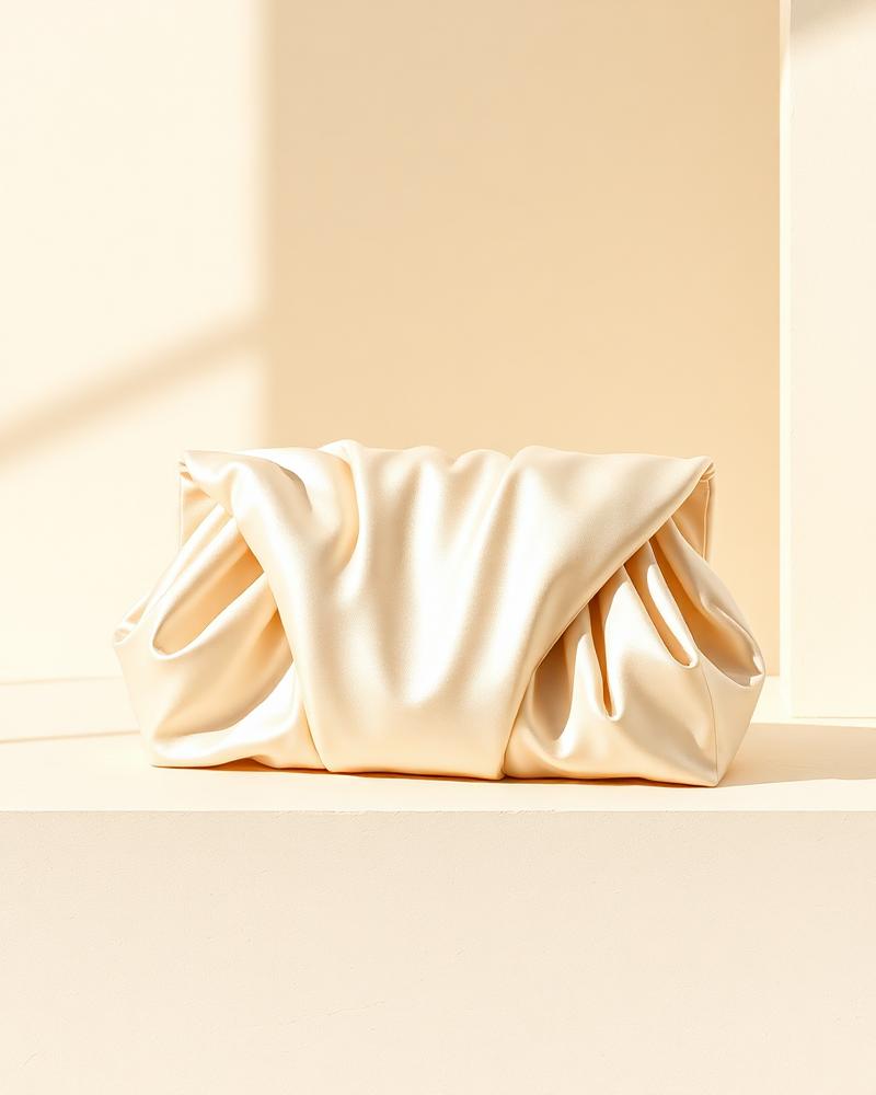 Cult Gaia Eos Clutch in Pearl